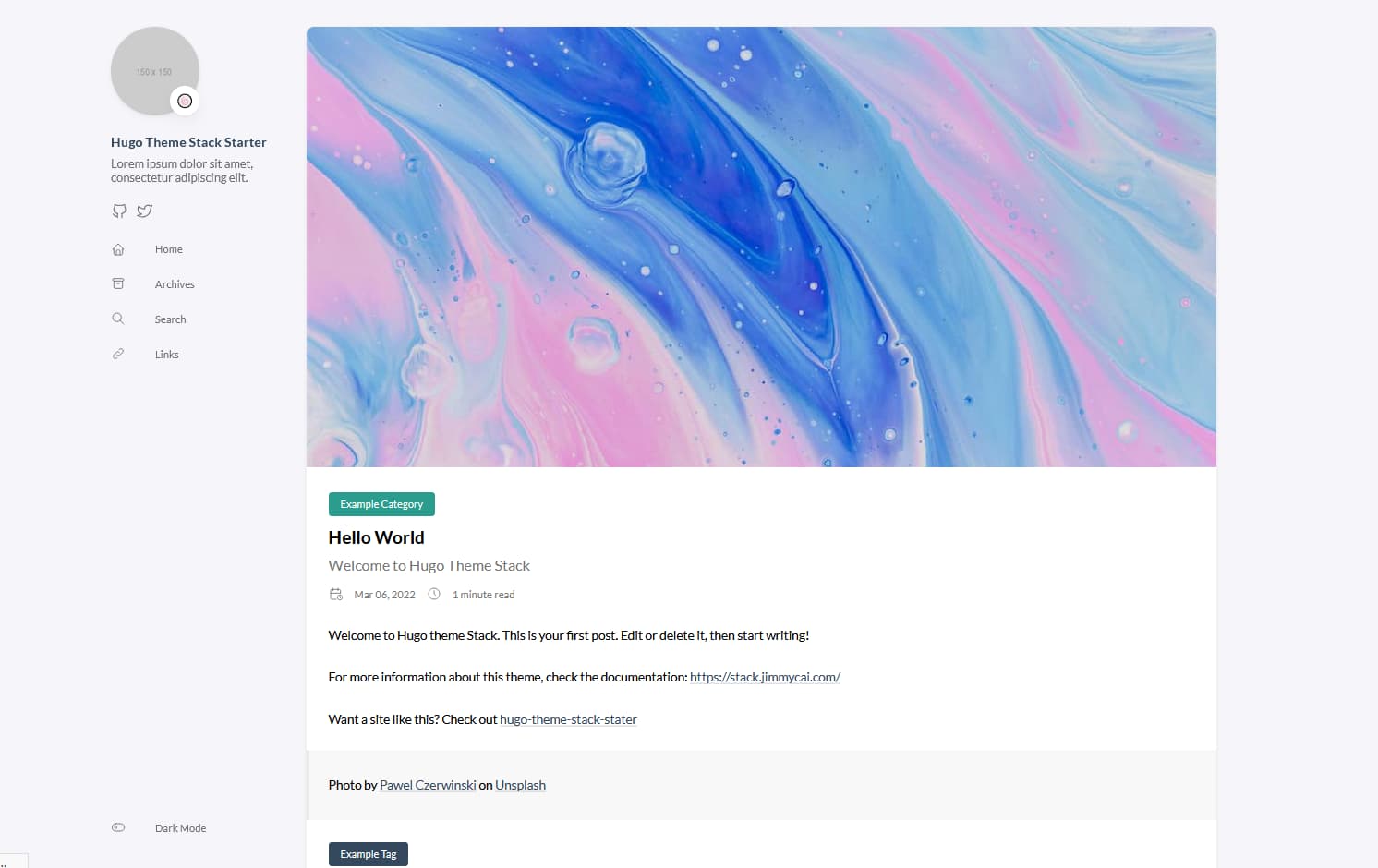 hugo-theme-stack